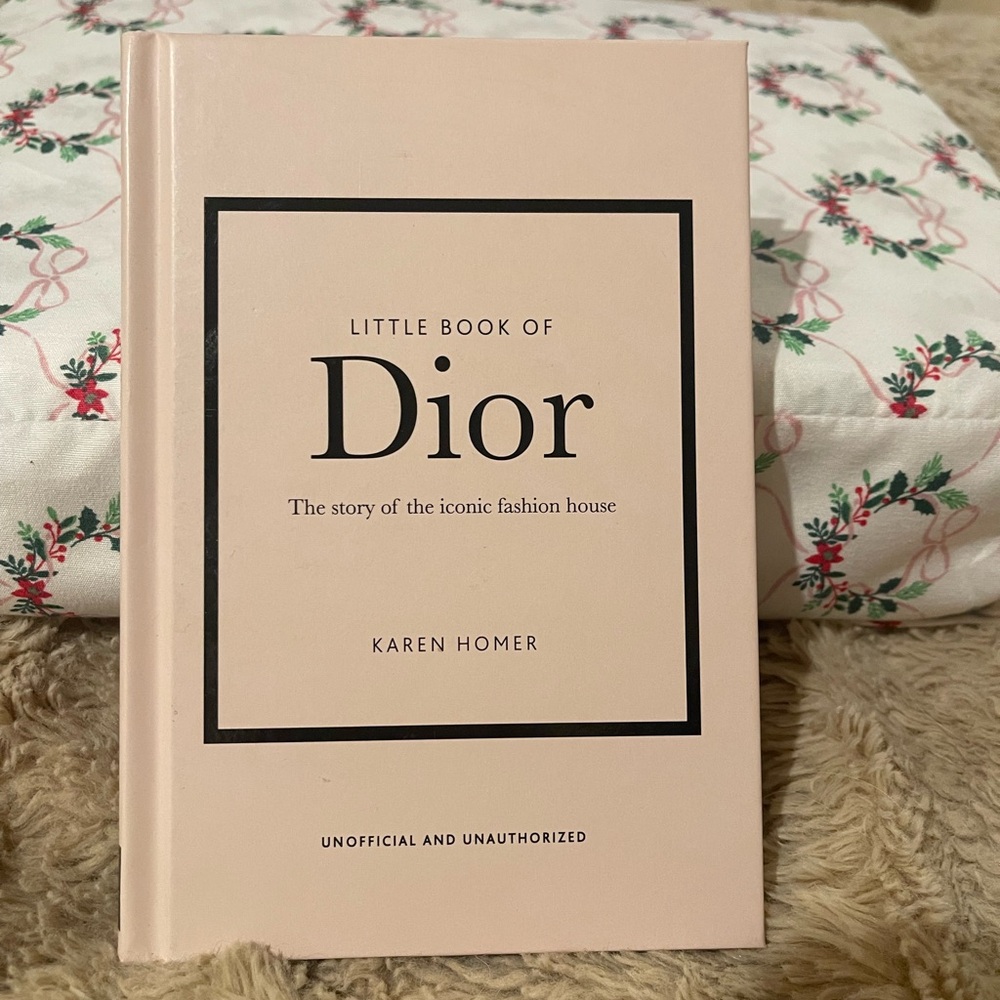 Dior Fashion Legacy Book in Pink
